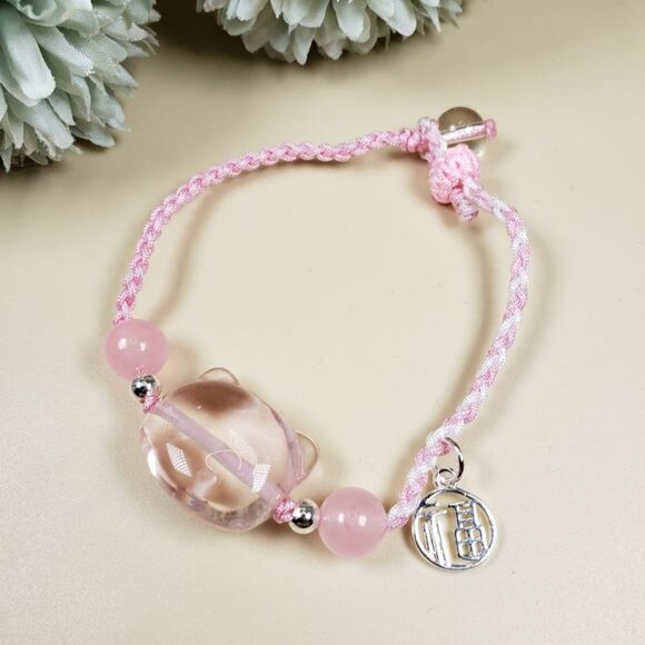 Brand New Hello Kitty Pink Lucky Bracelet - Picture 3 of 6